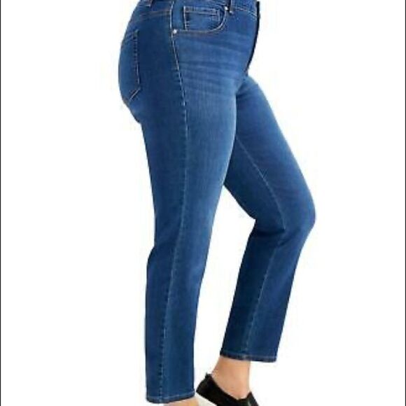 Style & Co. Women's High Rise Straight Leg Jeans Northern 4 NWT - Picture 1 of 11